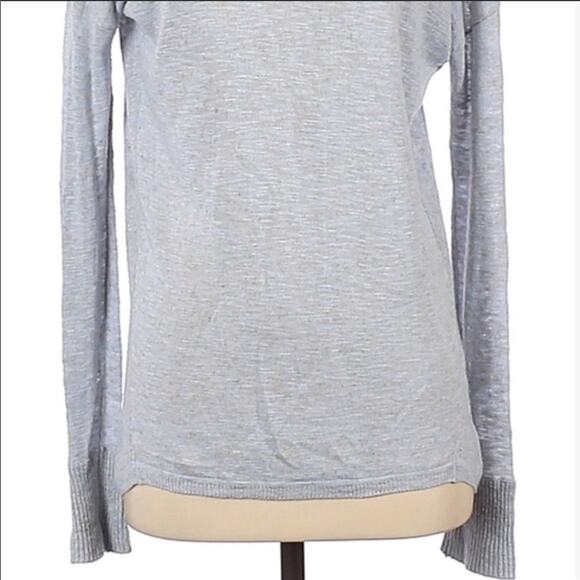 Vince XS Pastel Drop Shoulder Knit Circle Neck Top - Picture 2 of 16